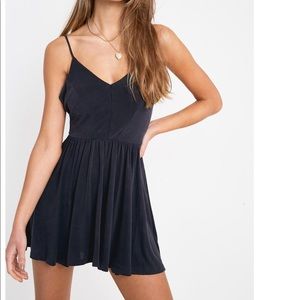 Urban Outfitters - Small Charcoal Romper